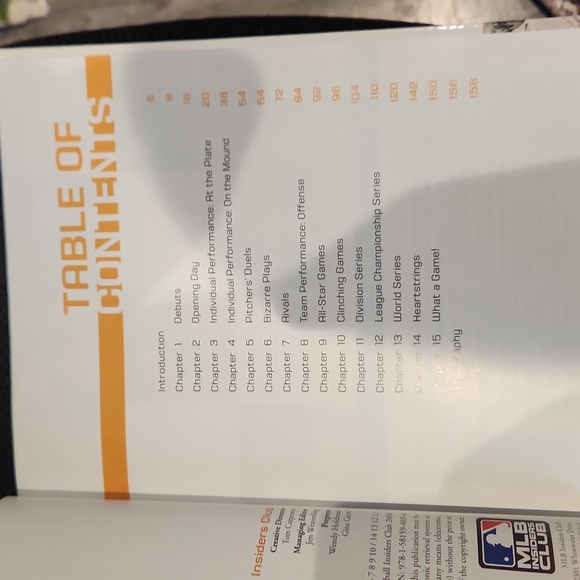 EUC MLB Insiders Club Baseball Greatest Games Hardcover printed 2011 - Picture 10 of 10